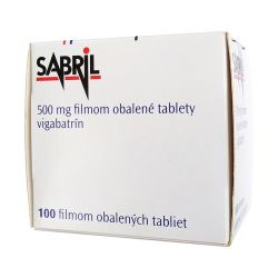 Сабрил (Вигабатрин) таблетки 500мг №100 (100 таблеток) в Астрахане и области фото