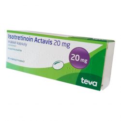 Изотретиноин Actavis (аналог Акненормин, Aknenormin) капс. 20мг 30шт в Астрахане и области фото
