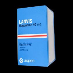 Ланвис (Тиогуанин) таблетки 40мг 25шт в Астрахане и области фото