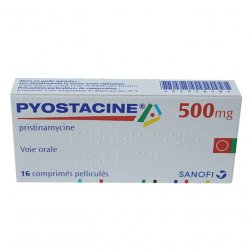 Пиостацин (Пристинамицин) таблетки 500мг №16 в Астрахане и области фото