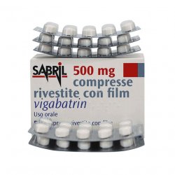 Сабрил (Sabril, Вигабатрин) в таблетках 500мг №50 в Астрахане и области фото